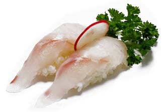 Nigiri de lubina