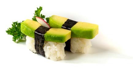 Nigiri de aguacate