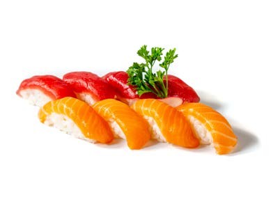 Sake maguro nigiri