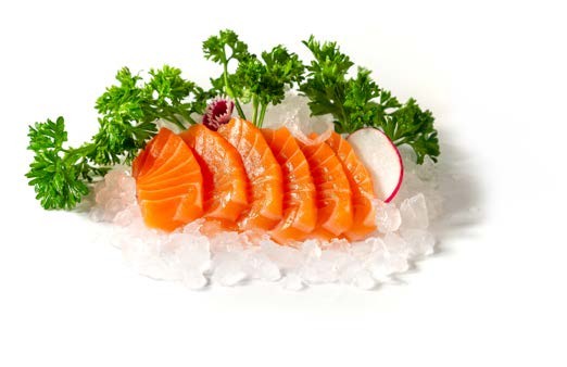 Sashimi de salmón