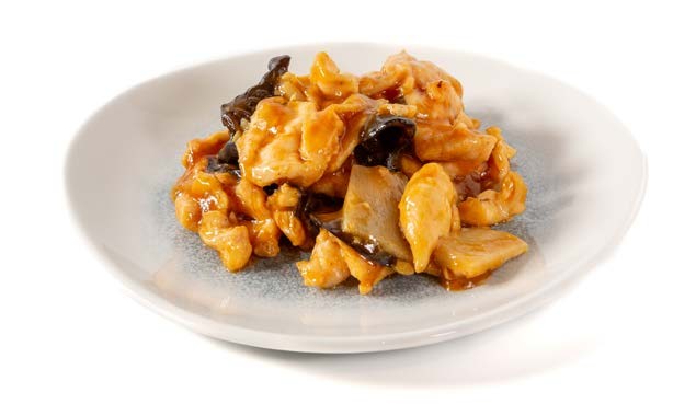 Pollo al curry con leche de coco