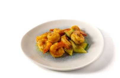 Pollo con almendras