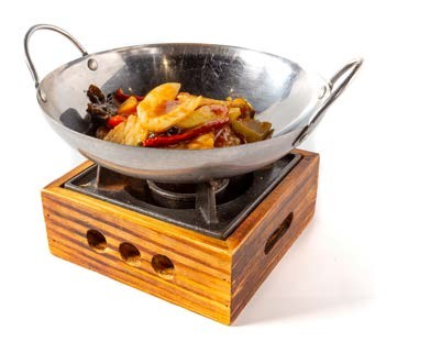 Sartén de ternera y verduras mixtas