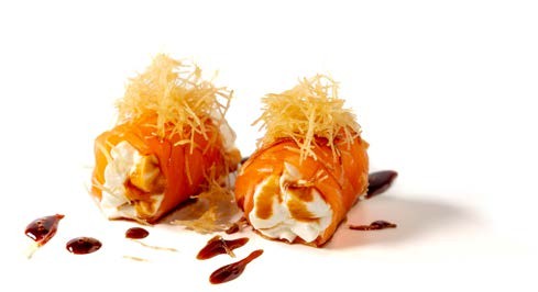 Rollo de salmón