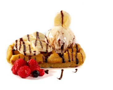 Gofre de banana