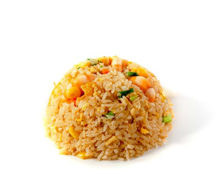 Yakimeshi con gambas